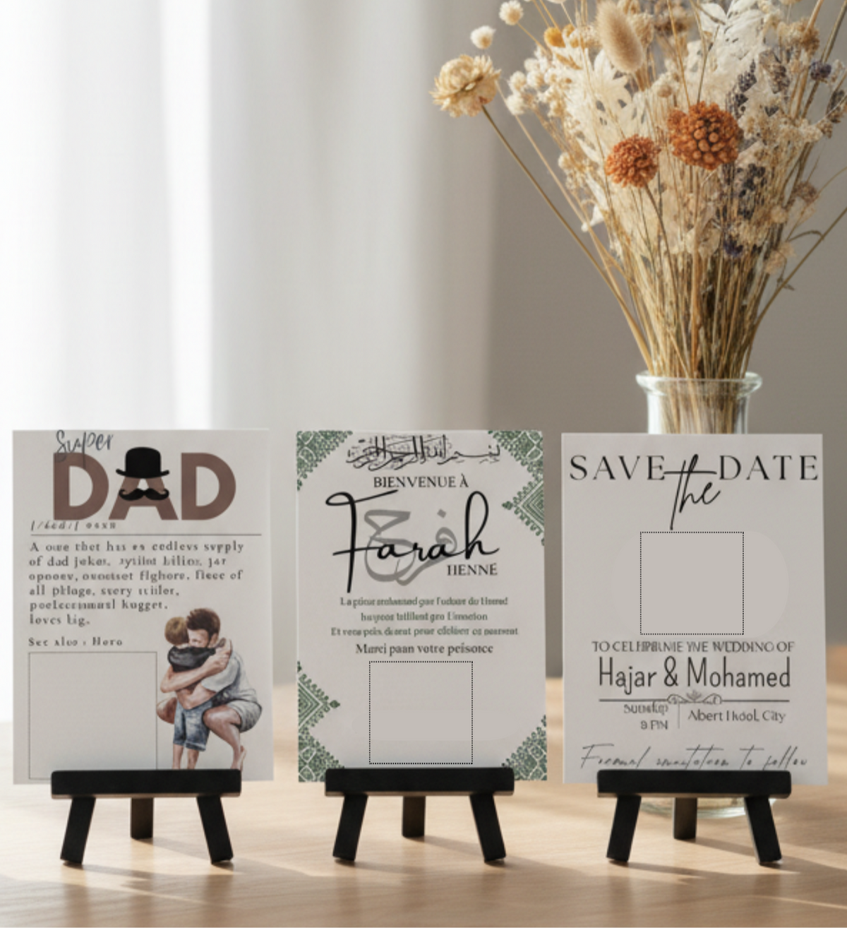 Événements & Occasions Spéciales | Save the date | Cards